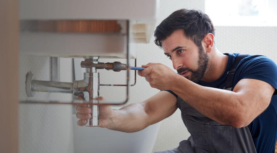 Tankless water heater installation in Cross Plains, IN